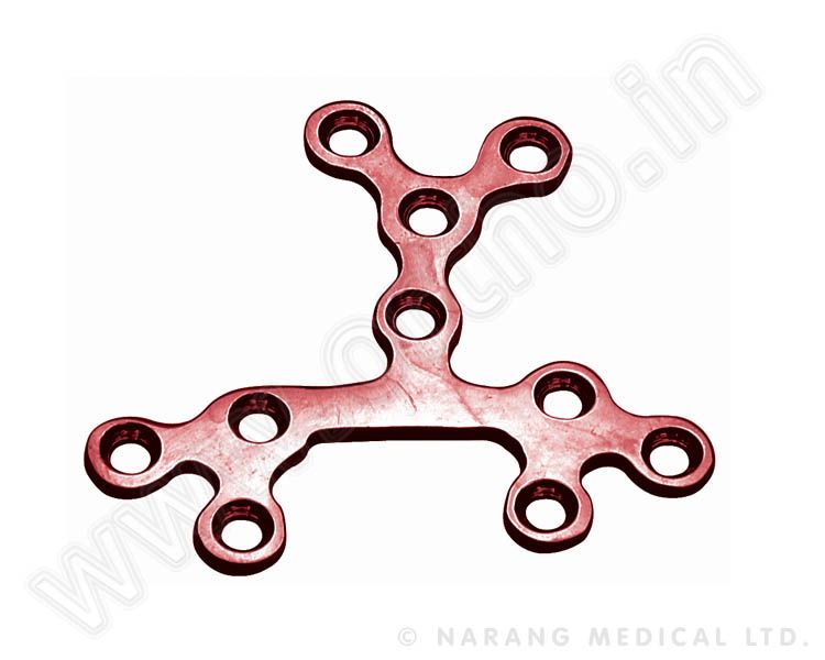 Craniomaxillofacial - Nose Plate X-Shape