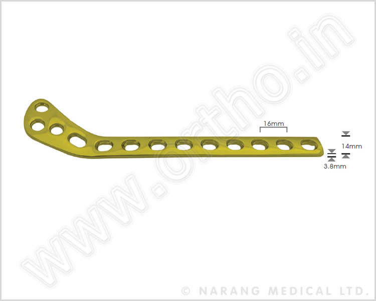 Large Fragment - Standard Implants - Lateral Tibial Head Buttress Plate 4.5 Left & Right