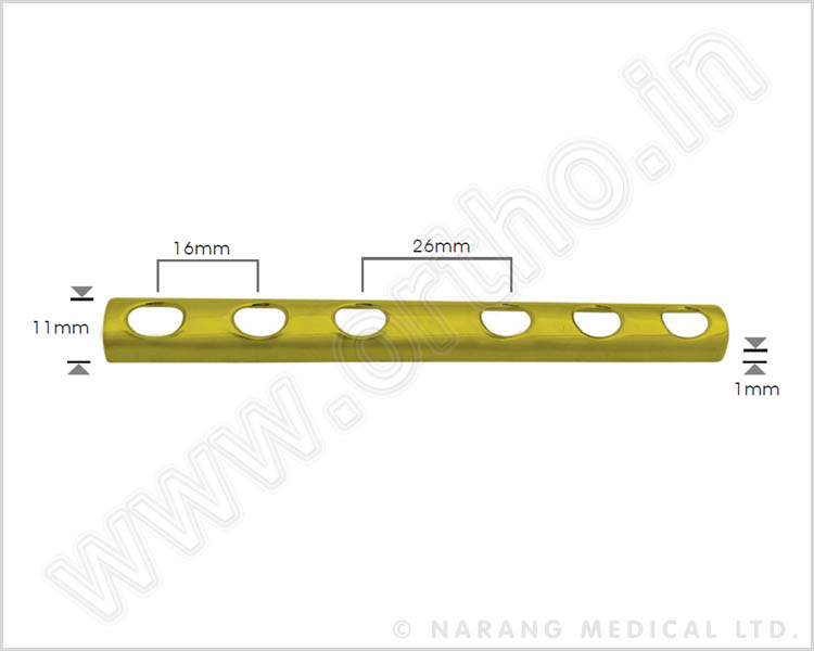 Large Fragment - Standard Implants - Semi-Tubular Plate 4.5