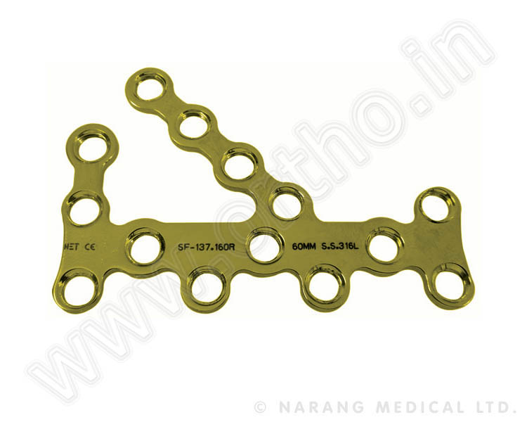 Small Fragment - Calcaneal Safety Lock Plate 3.5