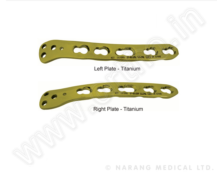 Small Fragment - Distal Humerus Safety Lock Plate 2.7/3.5, Dorsolateral