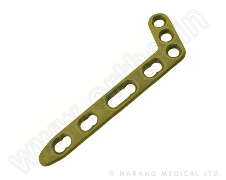 Small Fragment - Dorsal Distal Radius Safety Lock L-plate 2.4 - Oblique