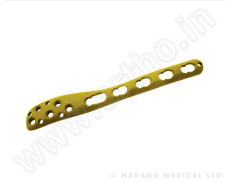 Small Fragment - Lateral Distal Fibula Safety Lock Plate 2.7/3.5