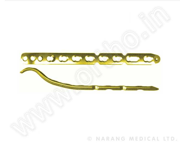Small Fragment - Metaphyseal Safety Lock Plate 3.5 for Distal, Medial Humerus