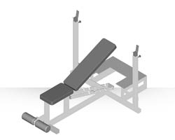 Benches & Rack BENCH ADJUSTABLE