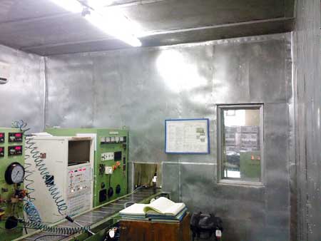Testing chamber, for SoundProof