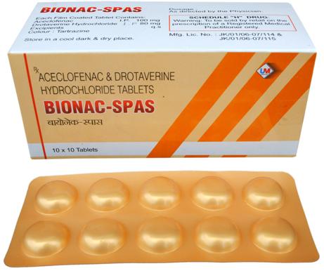 Bionac-Spas Tablets