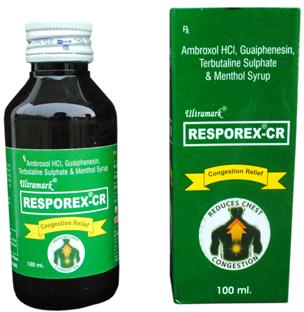 Resporex CR Syrup, Packaging Type : Plastic Bottle