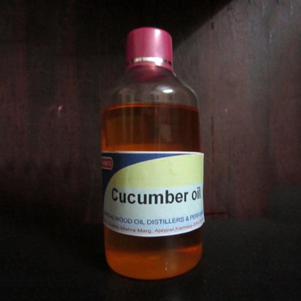 Common Cucumber Oil, for Food Flavoring, Medicine, Natural Perfumery, Packaging Size : 100ml, 1ltr