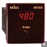 MV305 Selec Economical Voltmeter
