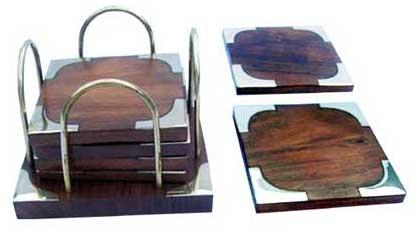 Wooden Coaster Set (ABM CT408)