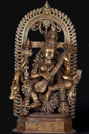 Saraswathi Sculpture