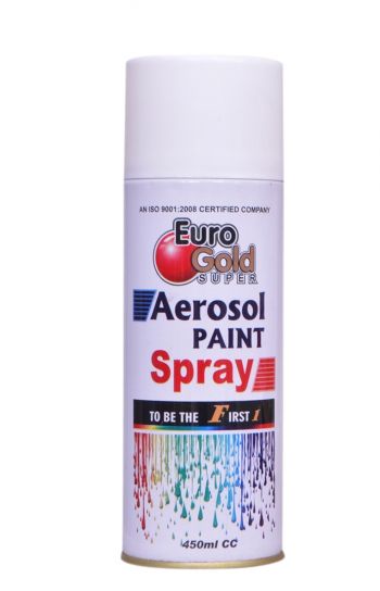 White Aerosol Paint Spray