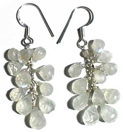 Item Code : HKH-ER-103 Silver Beaded Earrings