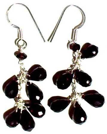 Item Code : HKH-ER-106 Silver Beaded Earrings