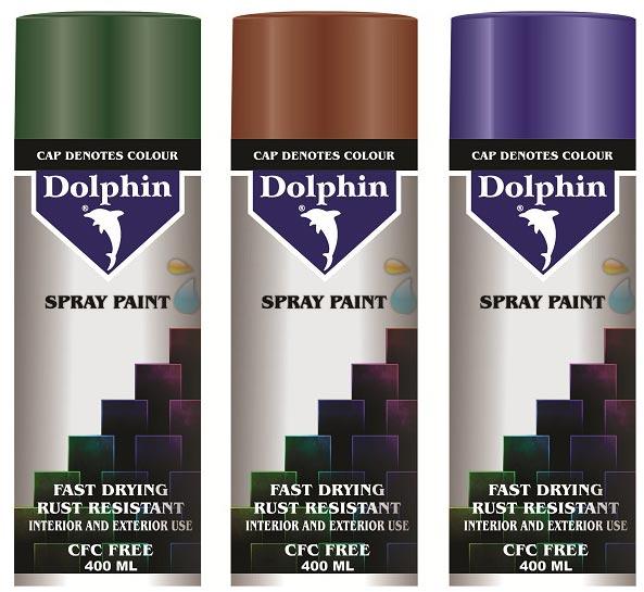 dolphin spray paint