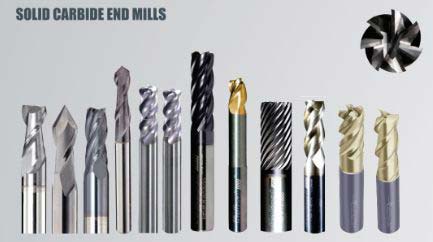 solid carbide end mills