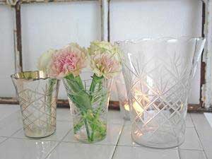 Glass Flower Vases (KS-GL-70009)