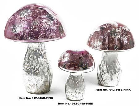 Glass Mushroom Artware - (04)
