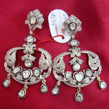 Diamond Polki Earrings (1045)