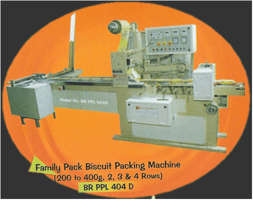 Family Pack Biscuit Packing Machine Left Hopper