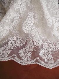 Embroidered Organza Fabric