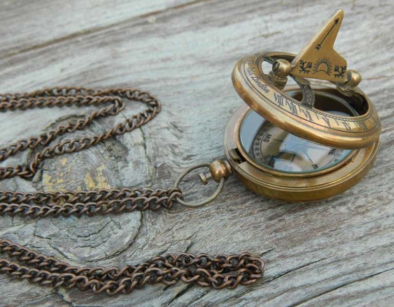 Necklace Sundial Compass