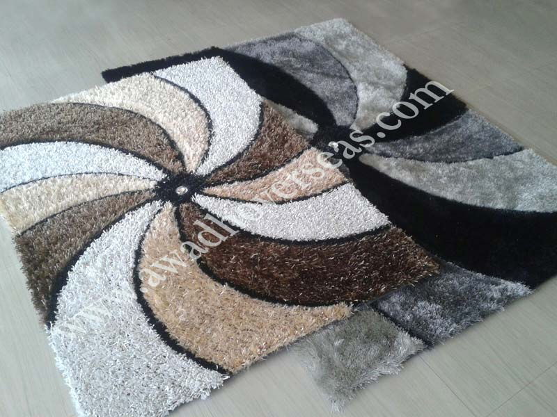 polyester shaggy carpet AO-SG-113