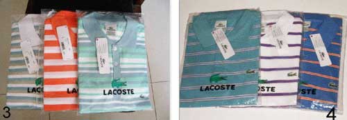 Lacoste Striped Polo T-shirt