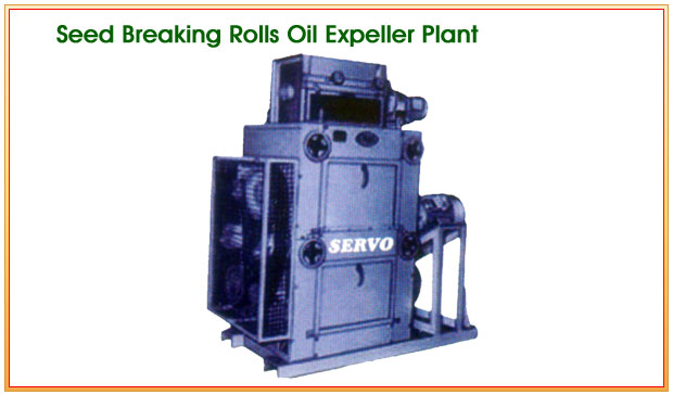 Seed Breaking Rolls Oil Expeller Plant