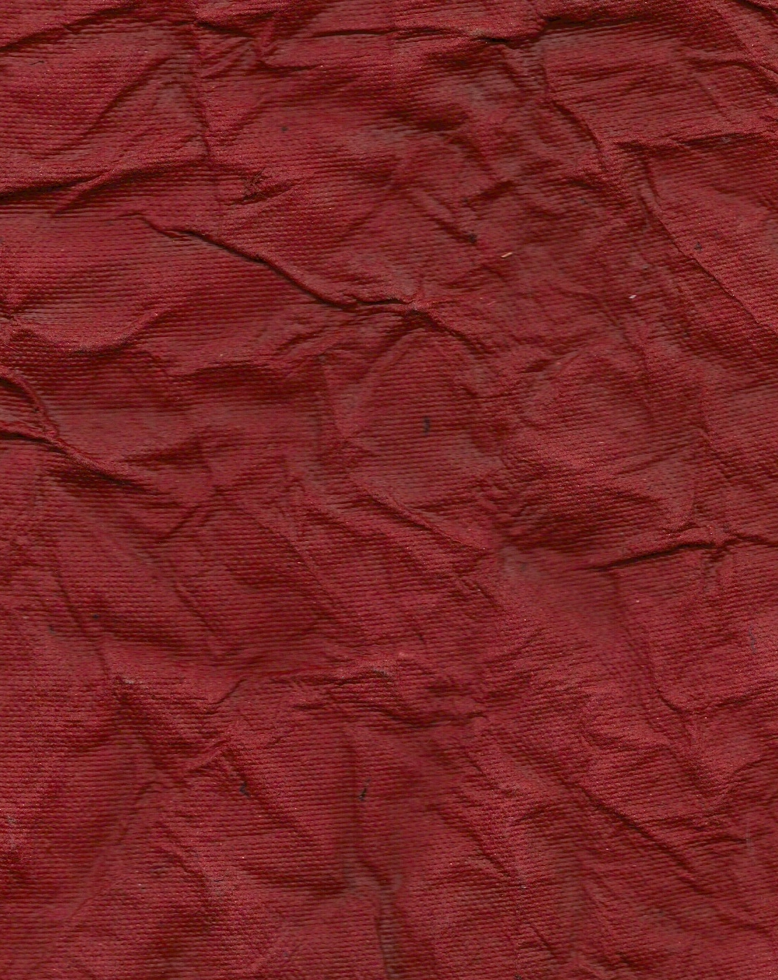 Hand Made Paper   Red Leather  Sheets