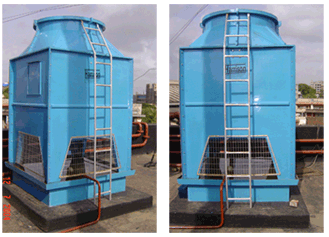 Compact Draft Cooling Towers