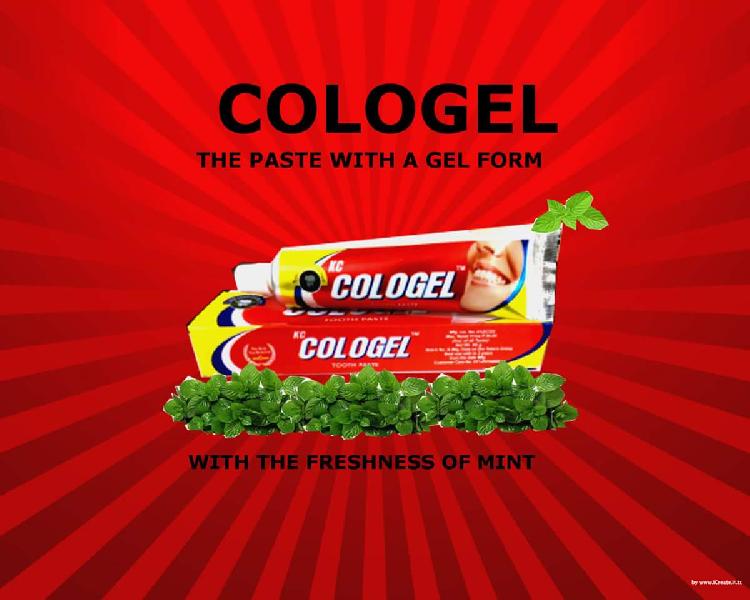 Cologel -gel for white and sensitive teeth