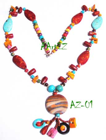 Horn Bone Necklace (az-01)