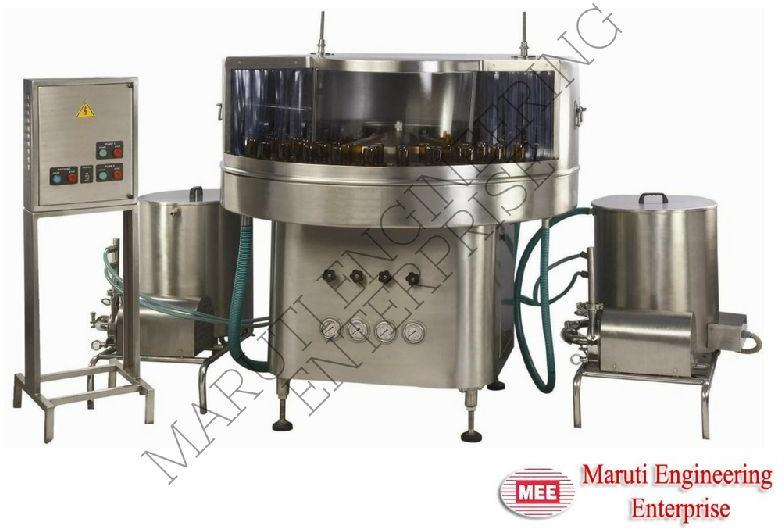 Maruti Suzuki ELECTRICAL Rotary Bottle Washing Machine for PHARMACEUTICAL LIQUID SECTION