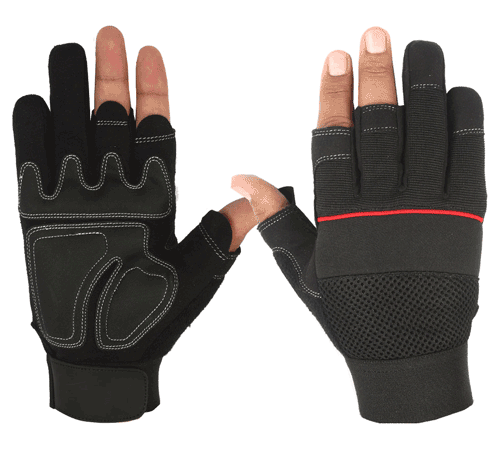 half finger gloves pakistan