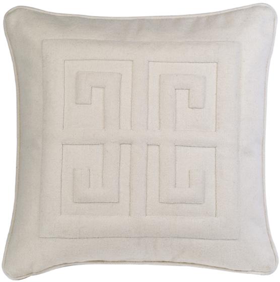 Stylogy Raised Maze Pillows, Color : off white