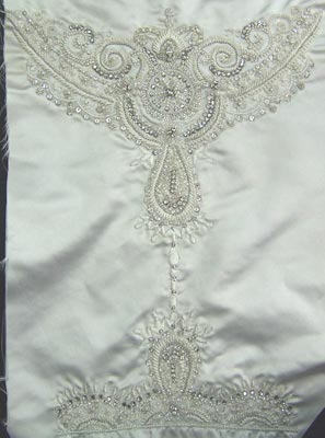Embroidered Bridal Gown - 010
