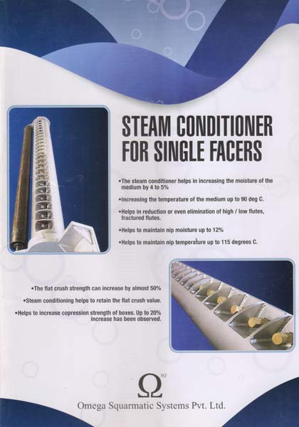 Steam Conditioner for single Facer Corrugation Machine