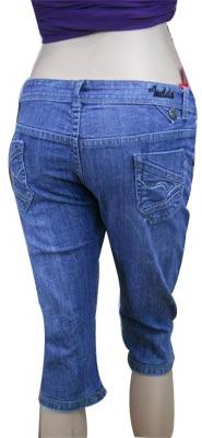 Ladies Denim Capris Item Code : II-LDC-006