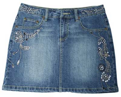 Ladies Denim Skirt Item Code : II-LDS-013