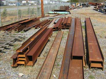 structural steel beams