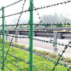 barbed wire fencing india