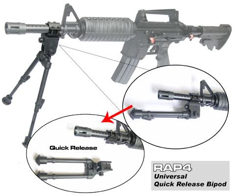 Quick Release Bipod