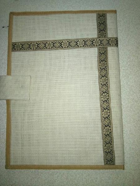 Jute executive folder