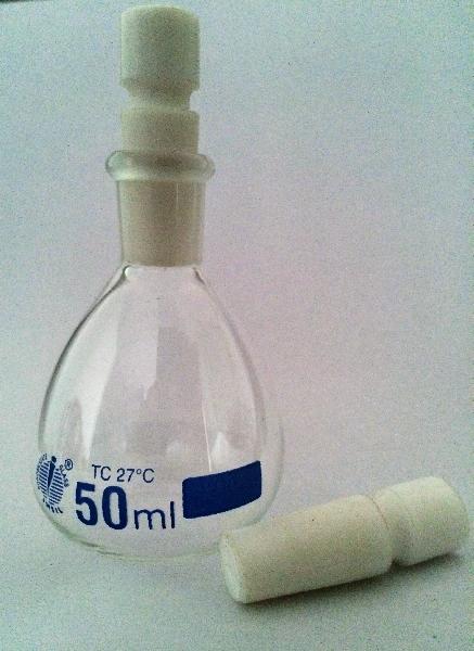 Bottles, Specific Gravity, with Teflon stopper, B10 joint.