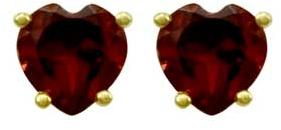 Heart Shaped Garnet Gemstone
