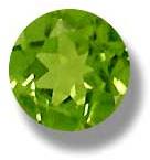 Round Peridot Gemstone