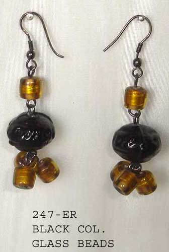 Glass Beaded Earrings