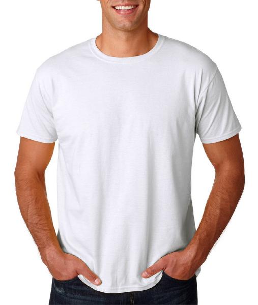 Short Sleeve Mens Plain Round Neck T-Shirts, Size : XL, XXL, XXXL ...
